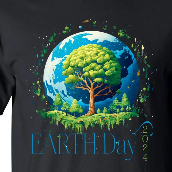 Earth Day 2024 Environmental International Awareness Tall T-Shirt