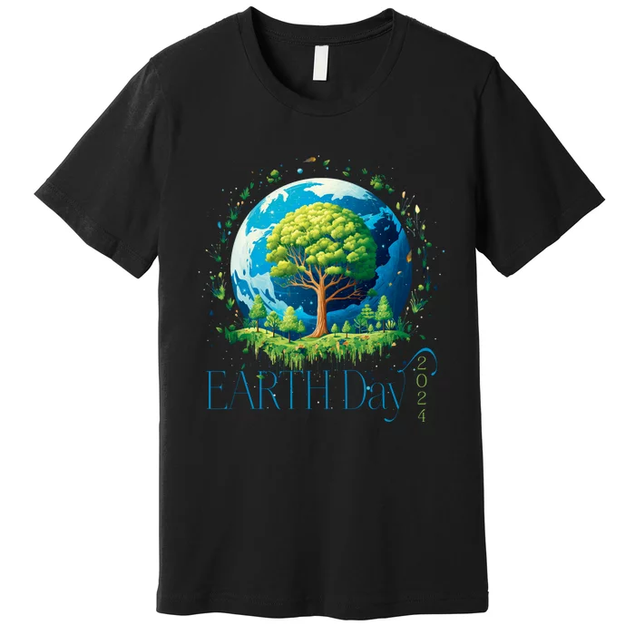 Earth Day 2024 Environmental International Awareness Premium T-Shirt