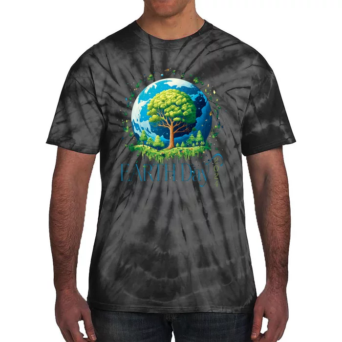 Earth Day 2024 Environmental International Awareness Tie-Dye T-Shirt