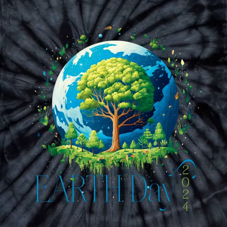 Earth Day 2024 Environmental International Awareness Tie-Dye T-Shirt