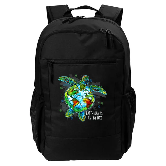 Earth Day 2024 Restore Recycle Sea Turtle Save The Planet Daily Commute Backpack