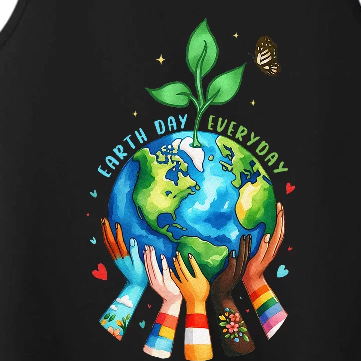 Earth Day 2024 Everyday Protect Environment Save The Planet Performance Tank