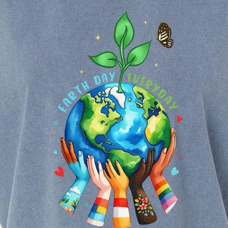 Earth Day 2024 Everyday Protect Environment Save The Planet Garment-Dyed Women's Muscle Tee