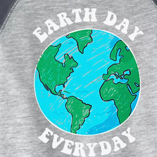 Earth Day 2023 Pocket Design Earth Day Everyday Toddler Fine Jersey T-Shirt