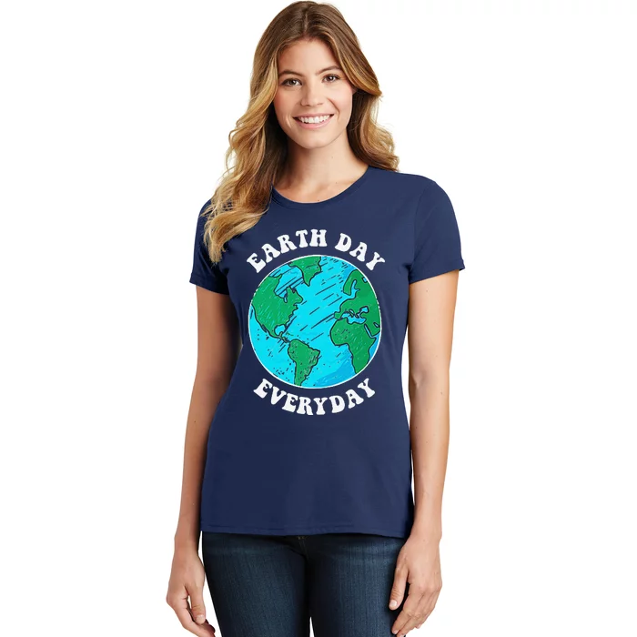 Earth Day 2023 Pocket Design Earth Day Everyday Women's T-Shirt