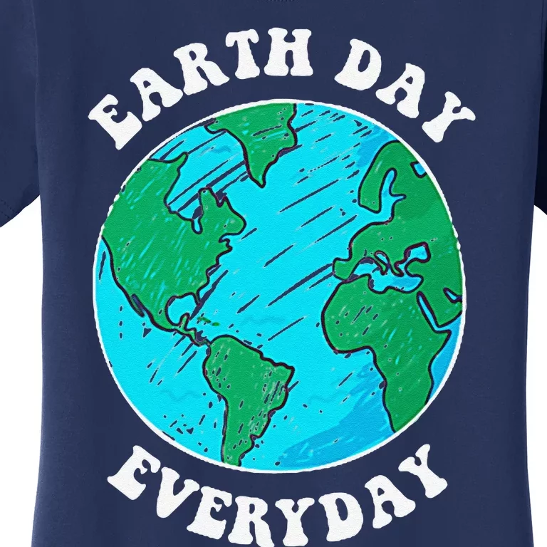 Earth Day 2023 Pocket Design Earth Day Everyday Women's T-Shirt