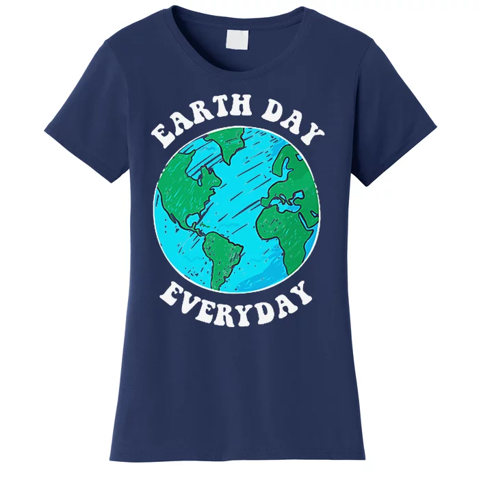 Earth Day 2023 Pocket Design Earth Day Everyday Women's T-Shirt