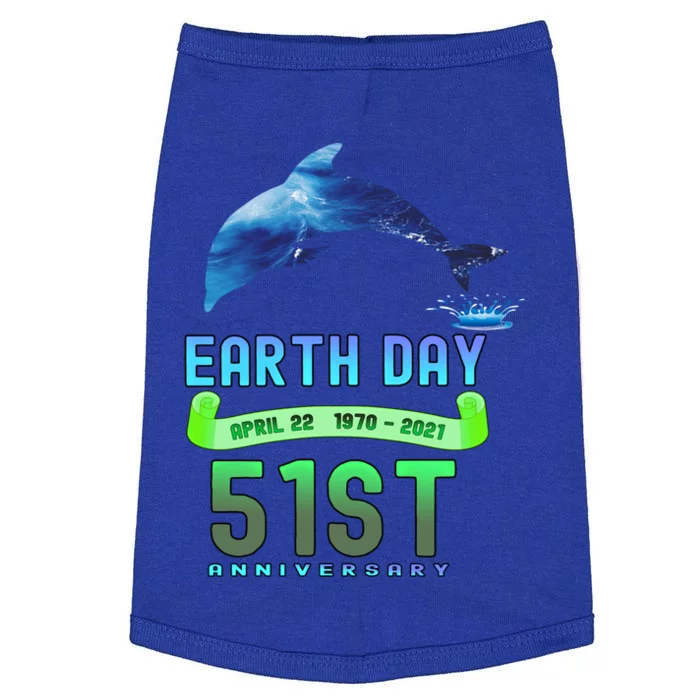 Earth Day 22 April Celebrating Mother Earth 51st Anniversary Gift Doggie Tank