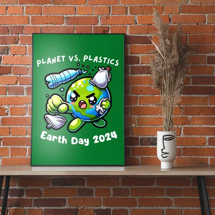 Earth Day 2024 Planet Vs Plastics Poster