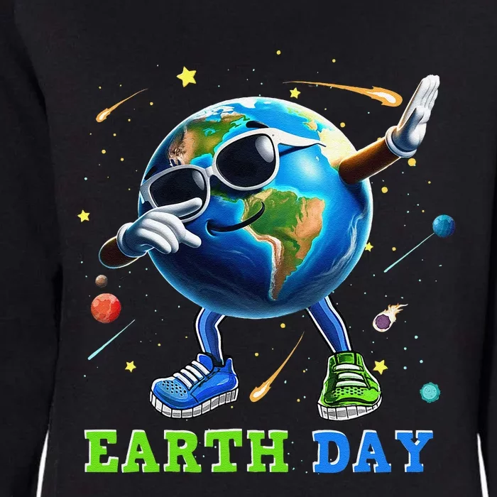 Earth Day 2024 Funny Earth Day Dab Womens California Wash Sweatshirt