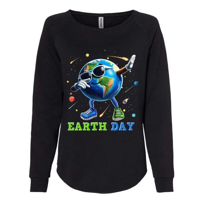 Earth Day 2024 Funny Earth Day Dab Womens California Wash Sweatshirt