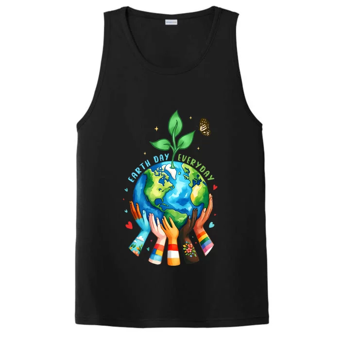 Earth Day 2024 Everyday Protect Environment Save The Planet Performance Tank