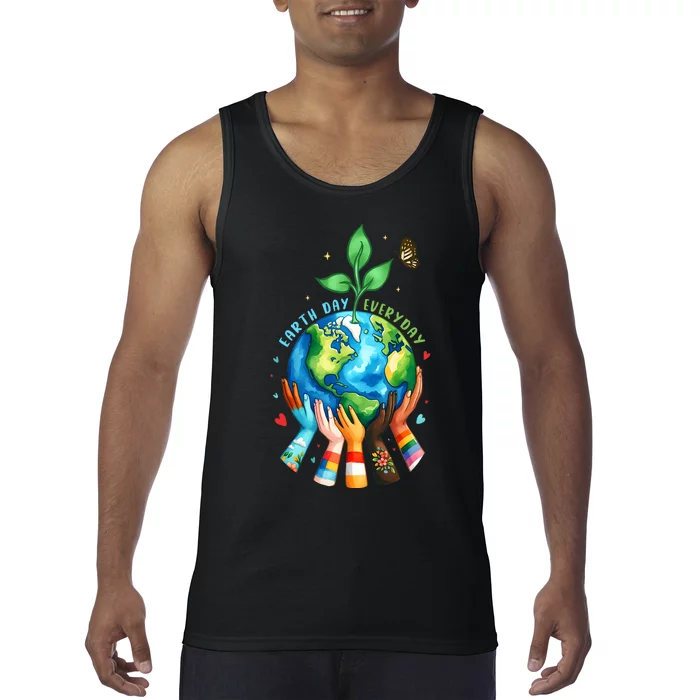 Earth Day 2024 Everyday Protect Environment Save The Planet Tank Top