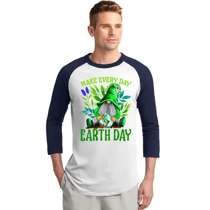 Earth Day 2024 Make Earth Day Every Day Baseball Sleeve Shirt