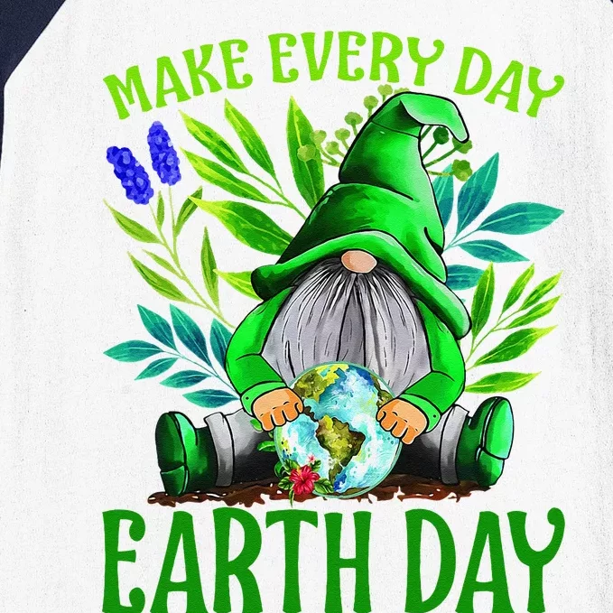 Earth Day 2024 Make Earth Day Every Day Baseball Sleeve Shirt