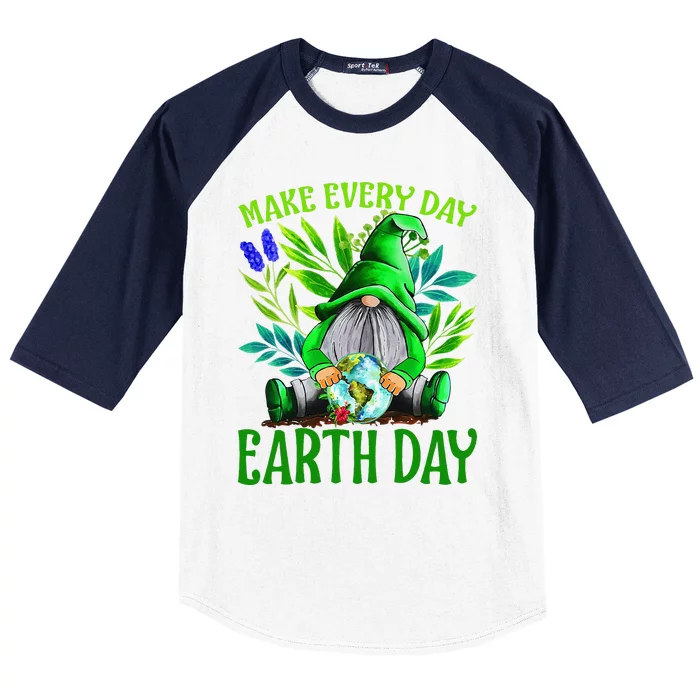 Earth Day 2024 Make Earth Day Every Day Baseball Sleeve Shirt