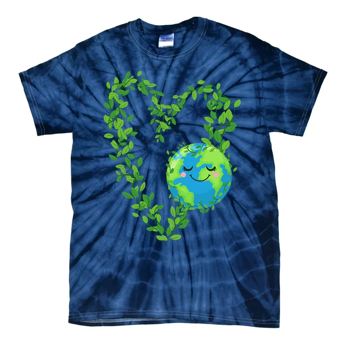 Earth Day 2024 Heart Earth Day Love Tie-Dye T-Shirt