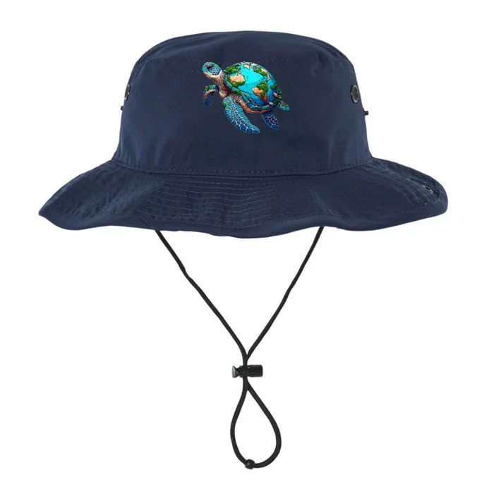 Earth Day 2024 Restore Earth Sea Turtle Art Save The Planet Legacy Cool Fit Booney Bucket Hat