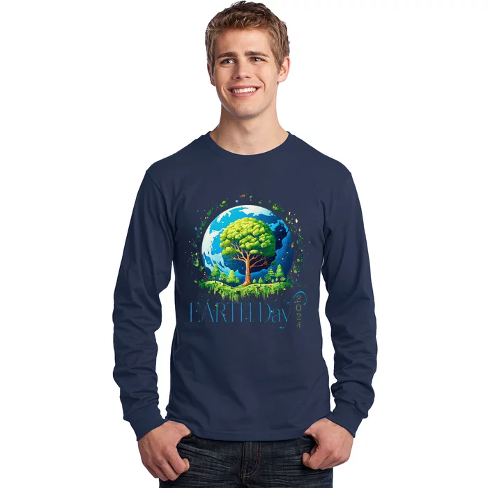 Earth Day 2024 Environmental International Awareness Long Sleeve Shirt