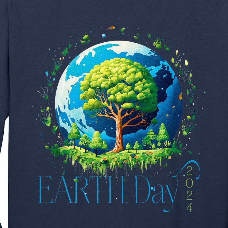 Earth Day 2024 Environmental International Awareness Long Sleeve Shirt