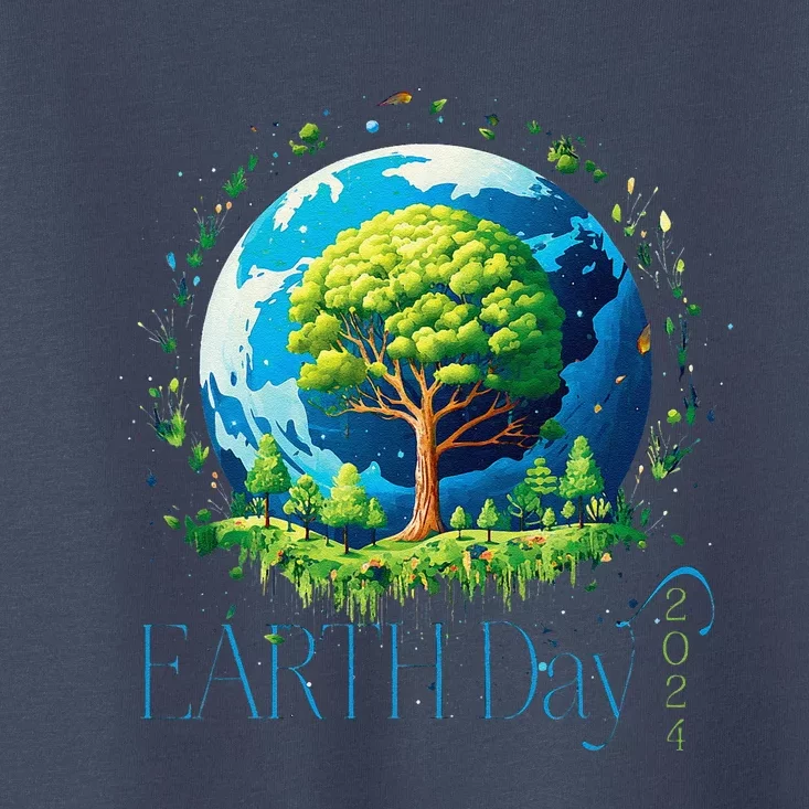 Earth Day 2024 Environmental International Awareness Toddler T-Shirt