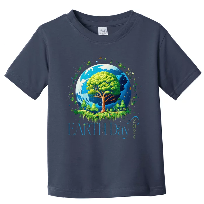 Earth Day 2024 Environmental International Awareness Toddler T-Shirt