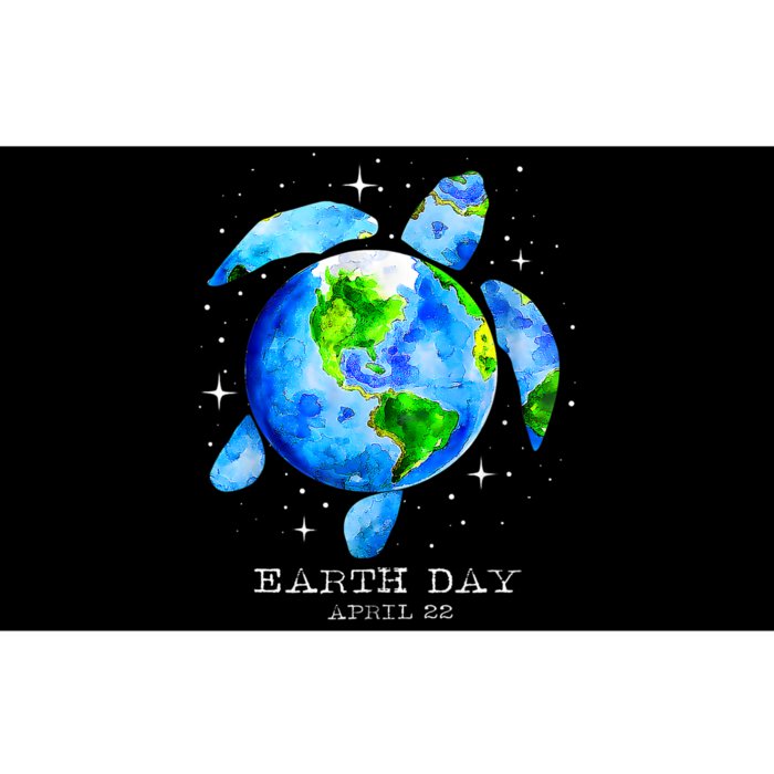 Earth Day 2024 Restore Earth Sea Turtle Art Save The Planet Bumper Sticker