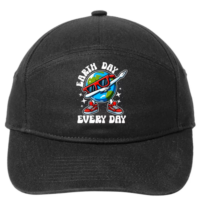 Earth Day 2024 Funny Earth Day Dab 7-Panel Snapback Hat