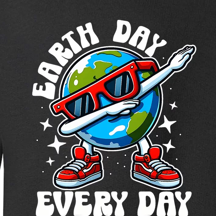 Earth Day 2024 Funny Earth Day Dab Toddler Sweatshirt