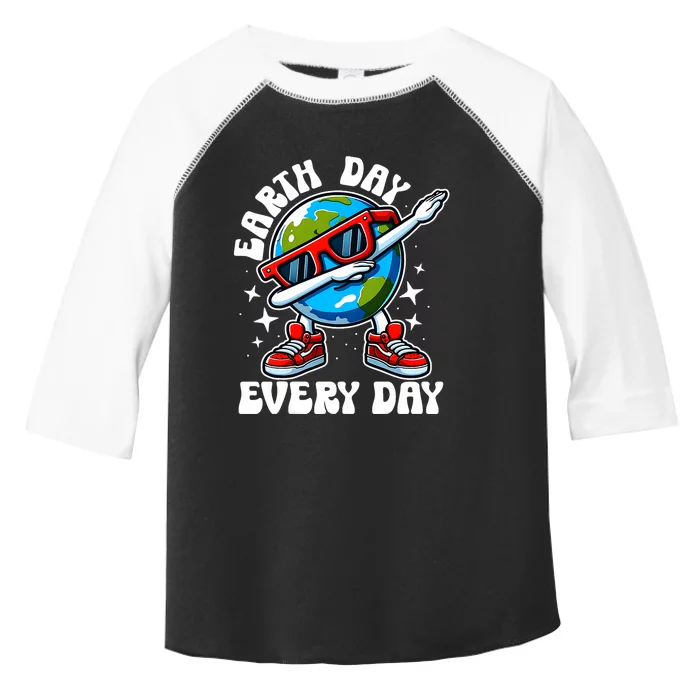 Earth Day 2024 Funny Earth Day Dab Toddler Fine Jersey T-Shirt