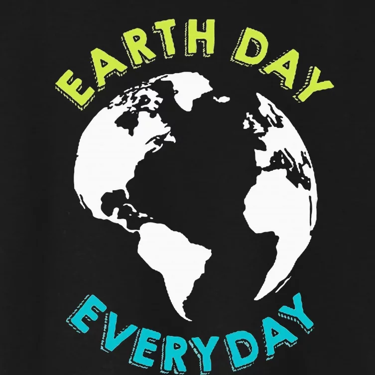 Earth Day 2023 Pocket Design Earth Day Everyday Women's Crop Top Tee