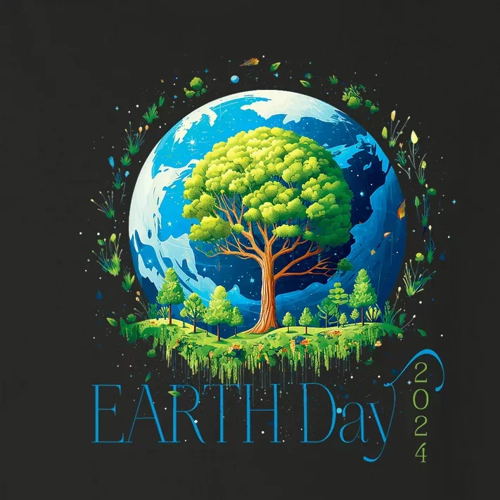 Earth Day 2024 Environmental International Awareness Toddler Long Sleeve Shirt