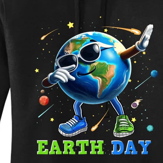 Earth Day 2024 Funny Earth Day Women's Pullover Hoodie