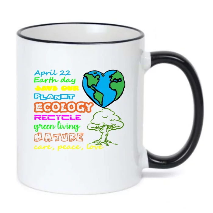 Earth Day 50th Anniversary 2020 Climate Change Cute Gift Black Color Changing Mug