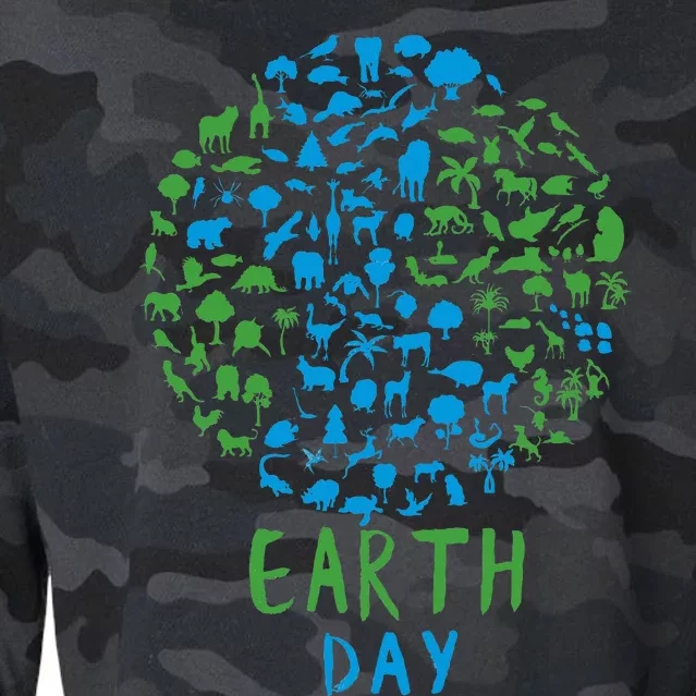 Earth Day 54th Earth Day 2024 Cropped Pullover Crew