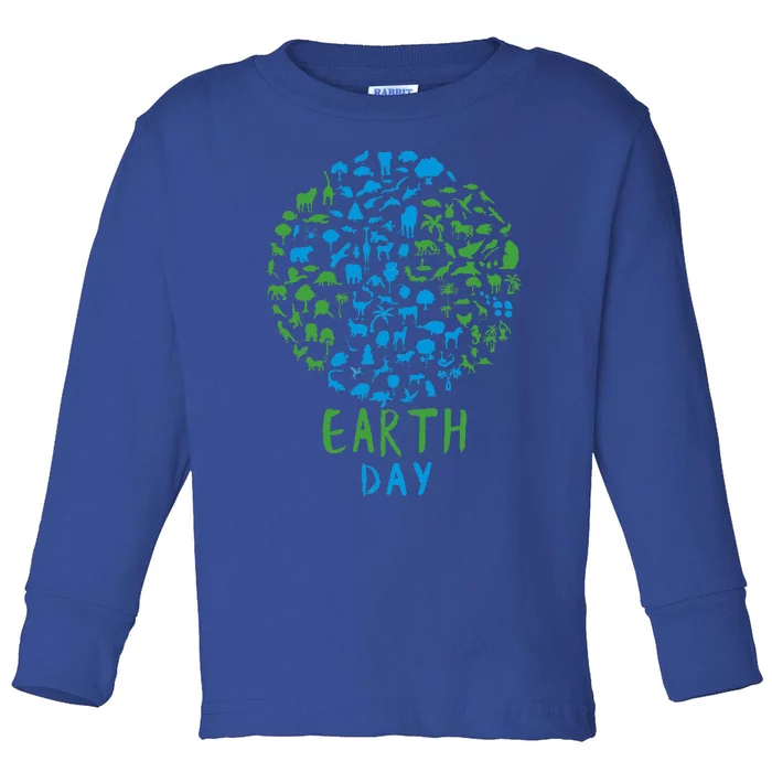 Earth Day 54th Earth Day 2024 Toddler Long Sleeve Shirt