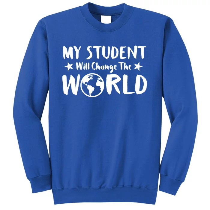 Earth Day 51th Anniversary Student Change World Teacher Gift Sweatshirt