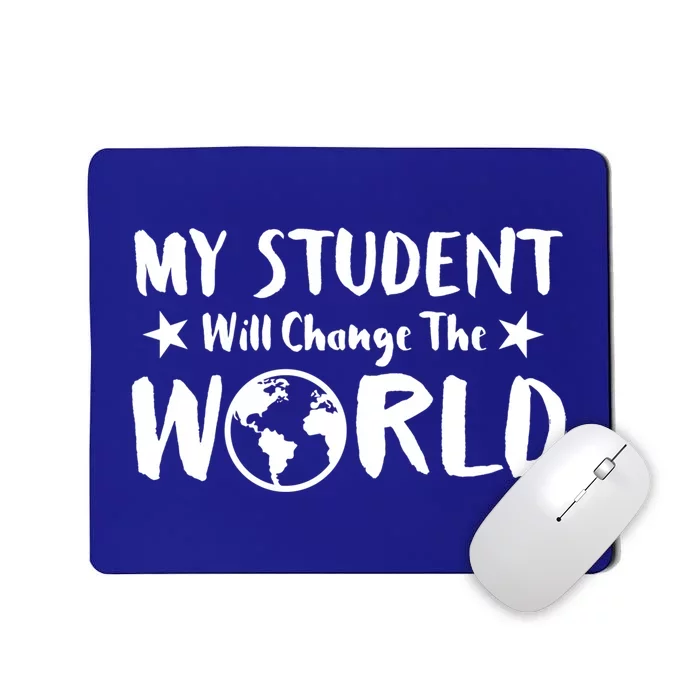 Earth Day 51th Anniversary Student Change World Teacher Gift Mousepad