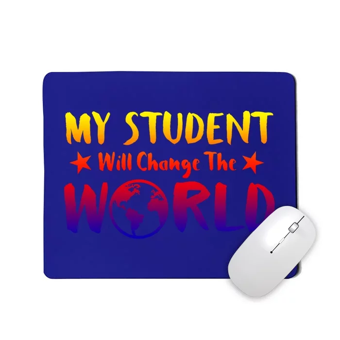 Earth Day 51th Anniversary Student Change World Teacher Gift Mousepad