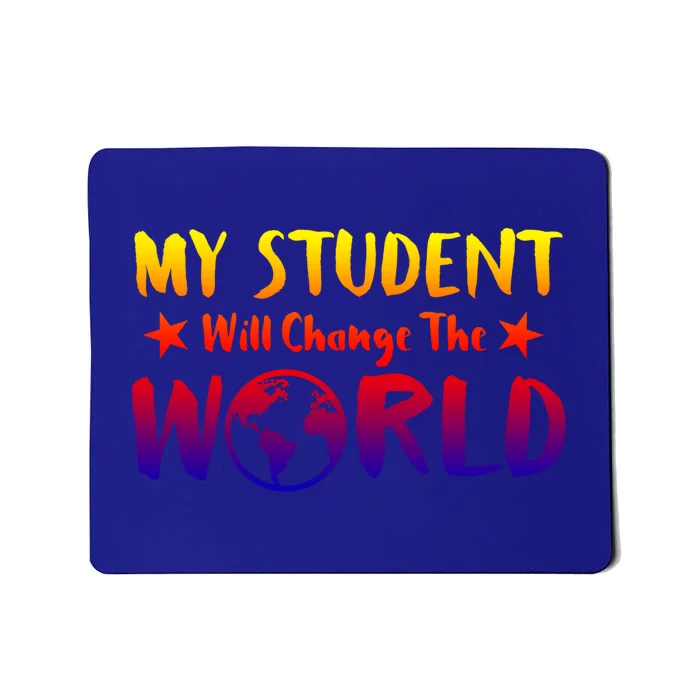 Earth Day 51th Anniversary Student Change World Teacher Gift Mousepad