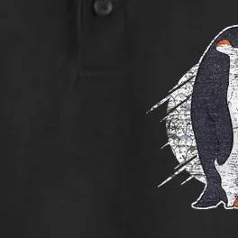 Earth Day Antarctic Animals Zoo Penguin Dry Zone Grid Performance Polo