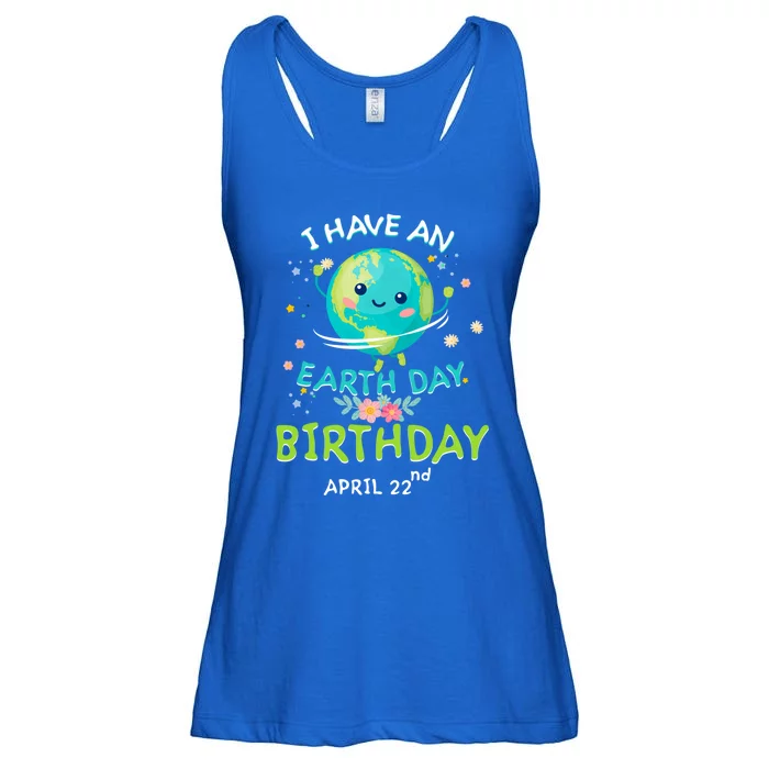 Earth Day April 22nd Green Birthday Gift Ladies Essential Flowy Tank