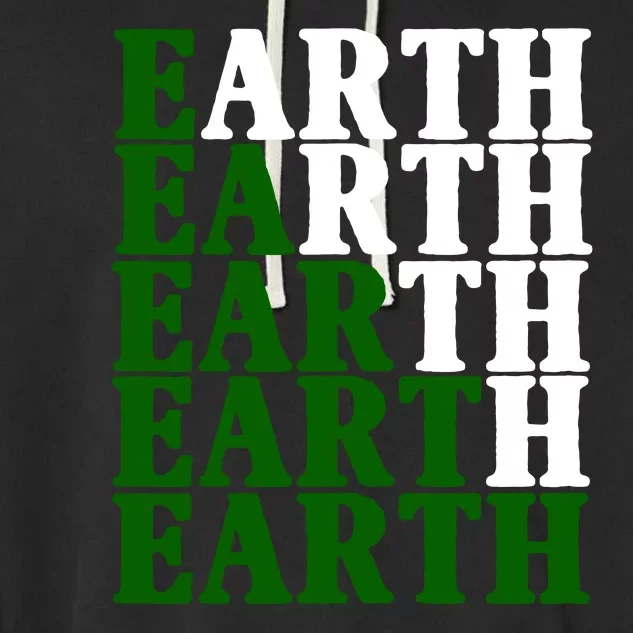 Earth Day Awareness Garment-Dyed Fleece Hoodie