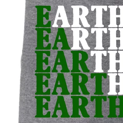 Earth Day Awareness Doggie 3-End Fleece Hoodie