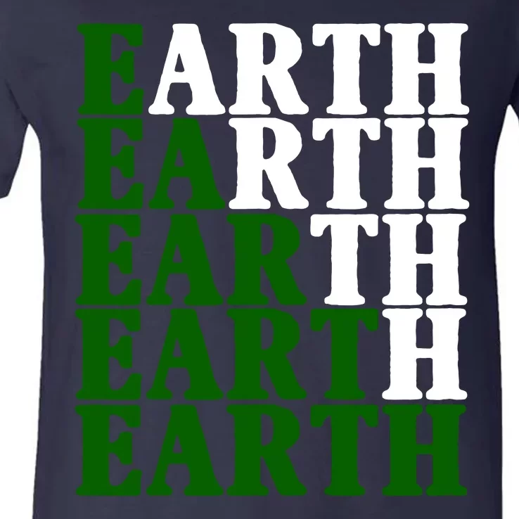 Earth Day Awareness V-Neck T-Shirt