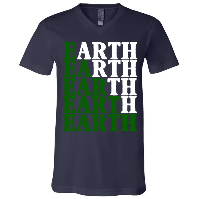 Earth Day Awareness V-Neck T-Shirt