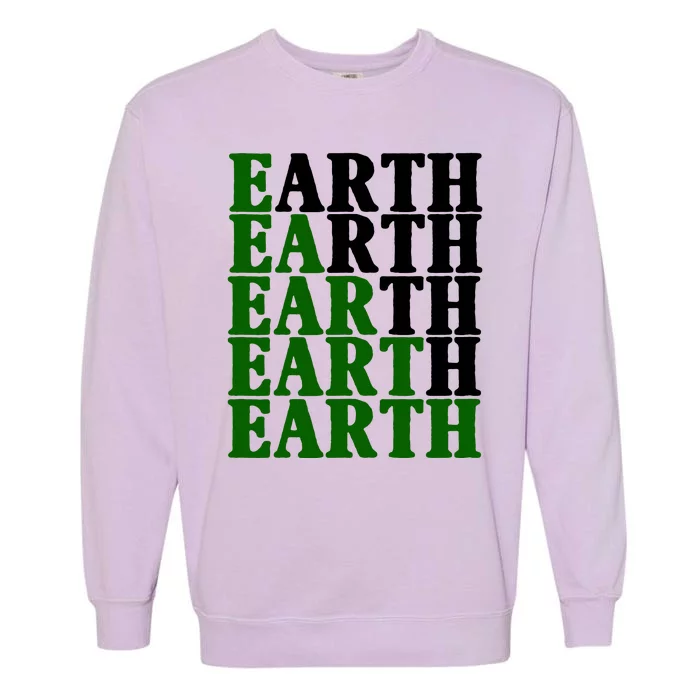 Earth Day Awareness Garment-Dyed Sweatshirt