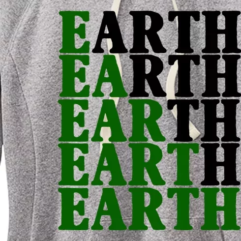 Earth Day Awareness Women's Fleece Hoodie