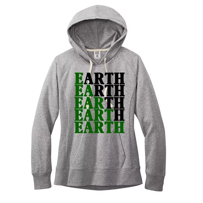 Earth Day Awareness Women's Fleece Hoodie