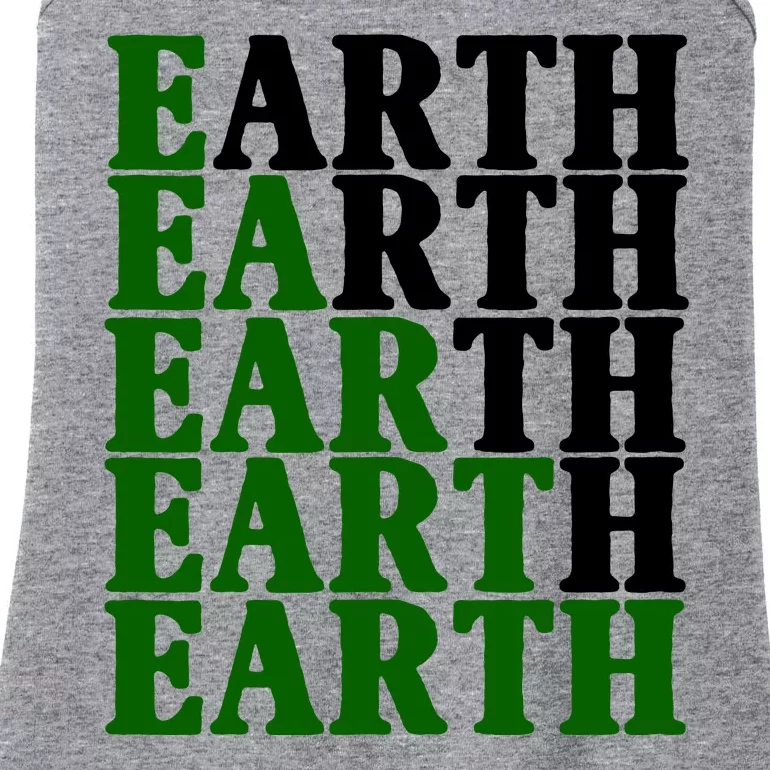 Earth Day Awareness Ladies Essential Tank